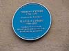 Blue Plaque o Thomas and Martha Combe , printers to the University and founders of   St Barnabas church Oxford