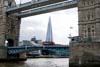 Photograph   london   along the river thames tower bridge