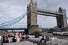 Photograph   london  along the river thames tower bridge