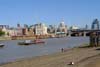Photograph   london from south bank  thames  beach