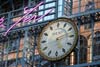 Photograph   london st pancras clock 